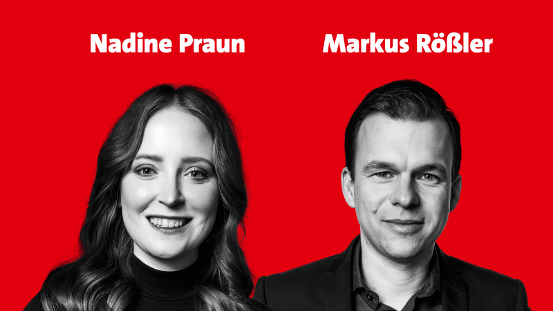 Nadine Praun und Markus Rößler